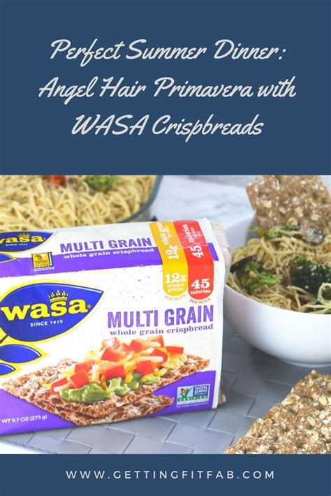 Pasta primavera can be made in any number of different ways. Perfect Summer Dinner: Angel Hair Primavera with WASA ...