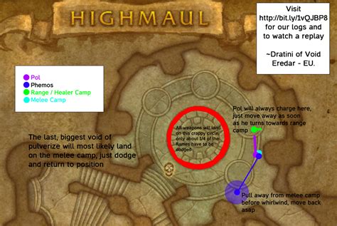 You neither need nor want to use up the whole room; Super simple image guide to Heroic Twin Ogron (NOT one of the Blizzcon tactics, ours felt ...