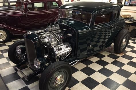 Eric Claptons 1932 Ford Coupe From Roy Brizio Street Rods Debuts At