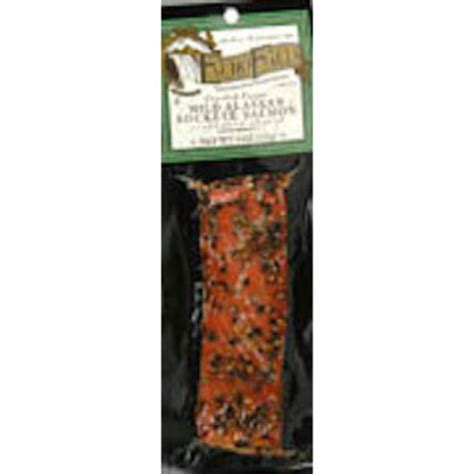 Smoked salmon uses up an entire side of salmon. Echo Falls Hot Smoked Pepper Salmon