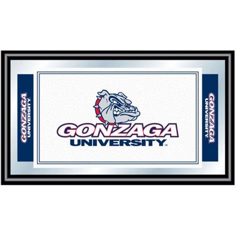 We are working on an upload feature to allow everyone to upload logos! Trademark Games Gonzaga Bulldogs Framed Team Logo Mirror ...