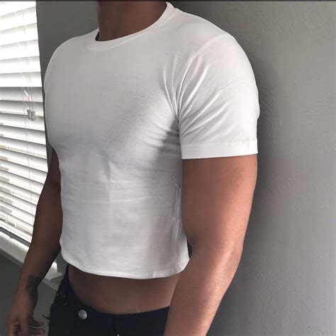 Breaking News Cropped Tops For Men Are Making A Come Back