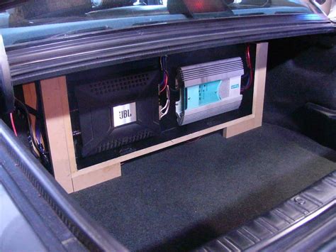 Car Audio Amp Rack