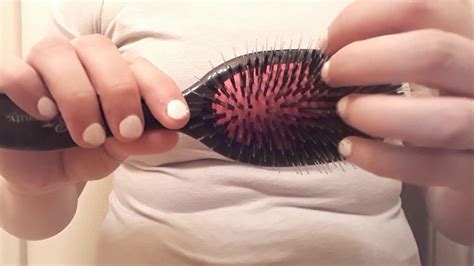 asmr hair brush roleplay and hairbrush sounds youtube