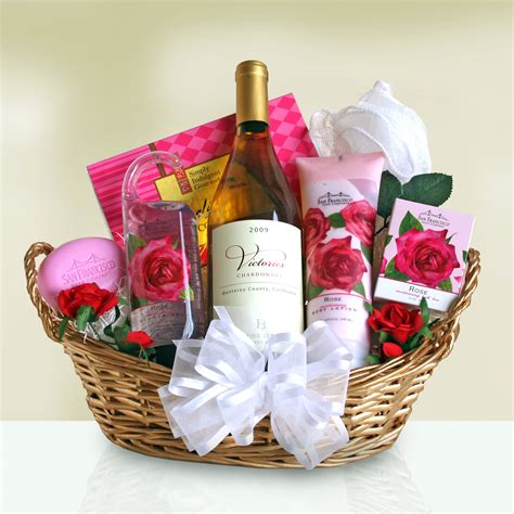 Mothers day gift baskets perth. Wine and Roses for Mom Gift Basket at Hayneedle