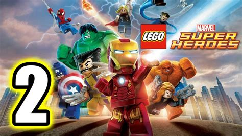 Lego Marvel Super Heroes Walkthrough Part 2 Ps3 Lets Play Gameplay