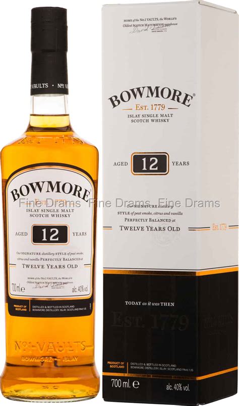 Bowmore 12 Year Old Scotch Single Malt Whisky