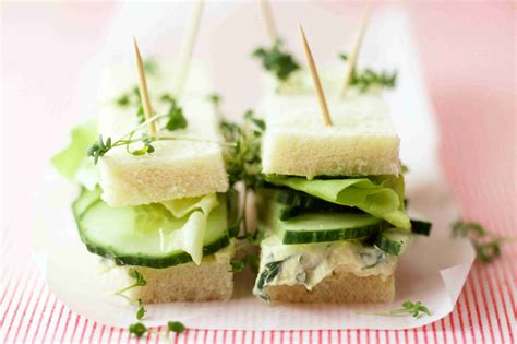 Tasty Cucumber Tea Sandwich Recipes