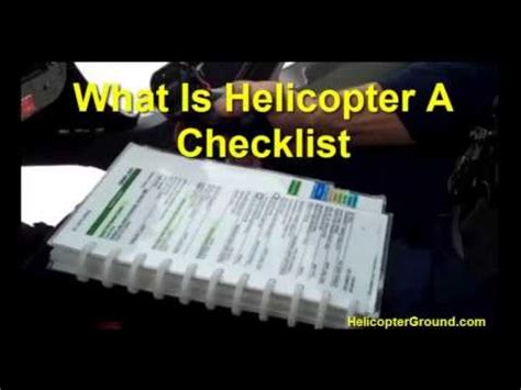 What Is An Aircraft Checklist Youtube