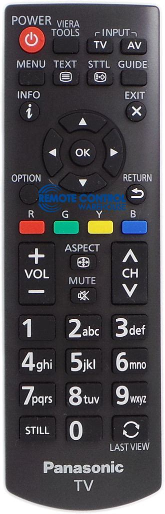 Panasonic Page 3 Remote Control Warehouse