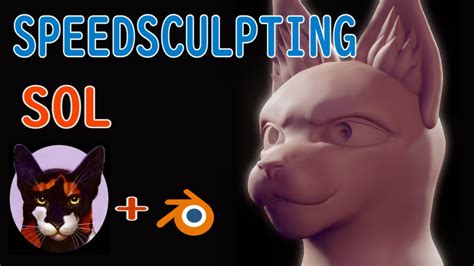 Speed Sculpting Sol 3d Warrior Cats Youtube
