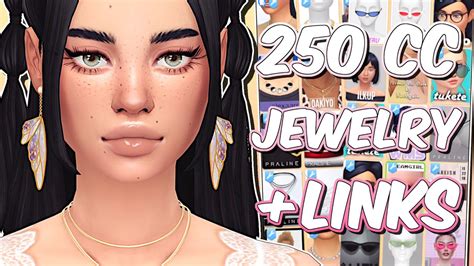 The Sims 4 Maxis Match Jewelry Collection Update 🌺 Custom Content Showcase Links Youtube