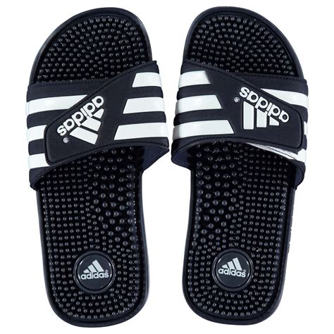 Adidas Mens Adissage Slides Sandals Massage Footbed Summer Shoes