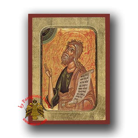 Jeremiah The Prophet Byzantine Wooden Icon Prophet Icons Orthodox