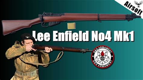 🇬🇧 Lee Enfield No4 Mk1 Gandg Présentation De Réplique Dairsoft Ww2