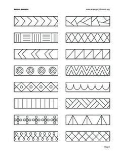 If there are files you would like to see here. Line Handout for Art Education | zentangles doodles lettering in 2019 | Art education, Art ...