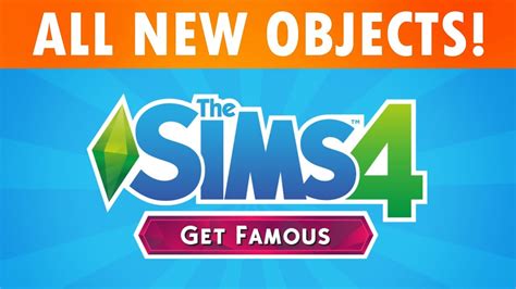 The Sims 4 Get Famous All Buybuild Objects Simscamp 2018 Youtube