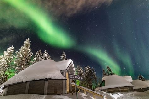See The Northern Lights Village In Levi Travel Begins At 40