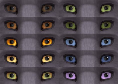 Natural Werewolf Eyes Default Replacer The Sims 4 Eyes