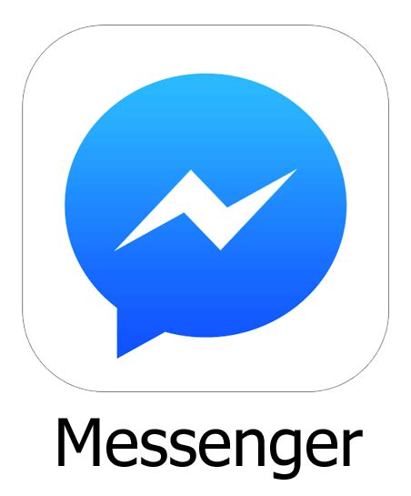 Facebook Messenger Icon Vector 236812 Free Icons Library
