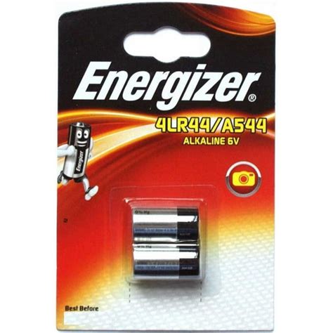 Energizer 2 Pack A544 476a 4lr44 28a L1325 Px28a 6v Battery