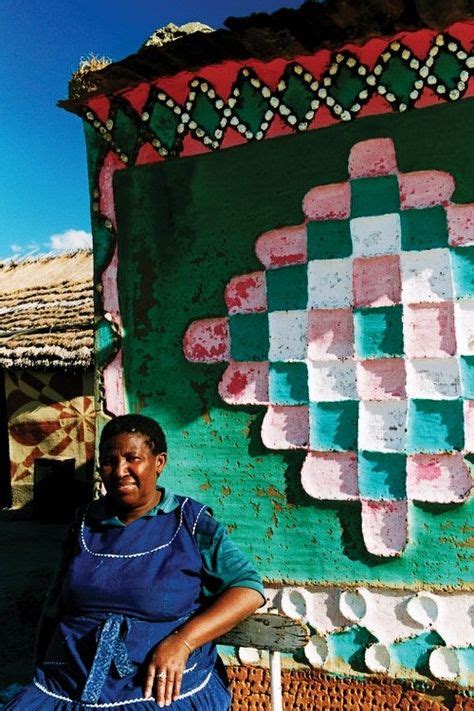 Lesotho The Basotho Womens Art Of House Decoration African Art