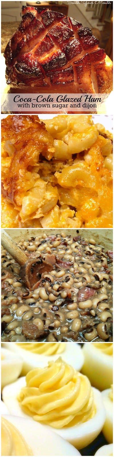 In the case of a southerner, foods like roasted turkey, collard greens, mashed potatoes, macaroni and cheese, potato salad, corn bread dressing, cranberry. Southern Christmas Dinner Recipes | South Your Mouth | Bloglovin'