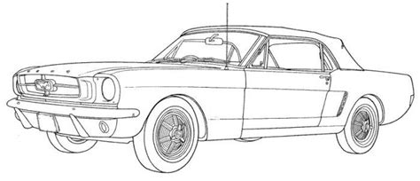 1965 shelby mustang gt 350 fast car coloringpage at. Ford Mustang Classic Coloring Page | Ford mustang classic ...