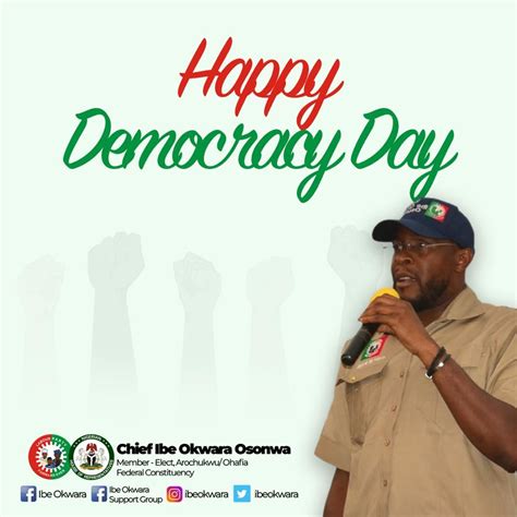 Democracy Day Chief Osonwa Advocates For Fairness Equity And Justice