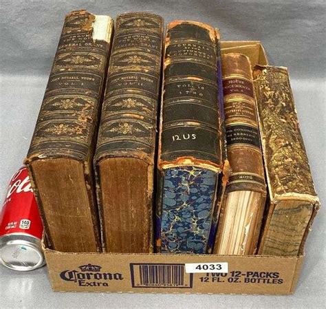 5 Antique American History Related Books Dixons Auction At Crumpton