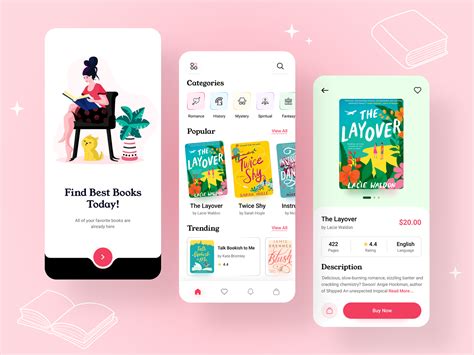 E Book Store App Design By Mqos Uiux For Multiqos On Dribbble