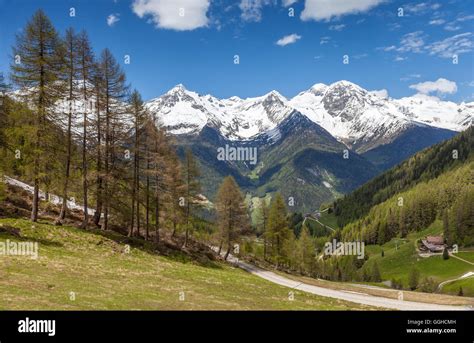 Geography Travel Italy South Tyrol Background Of Mountains On The