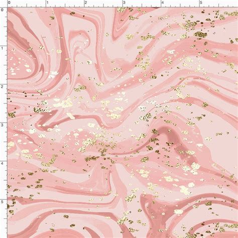 Marble In Pink With Gold Glitter Suede Etsy