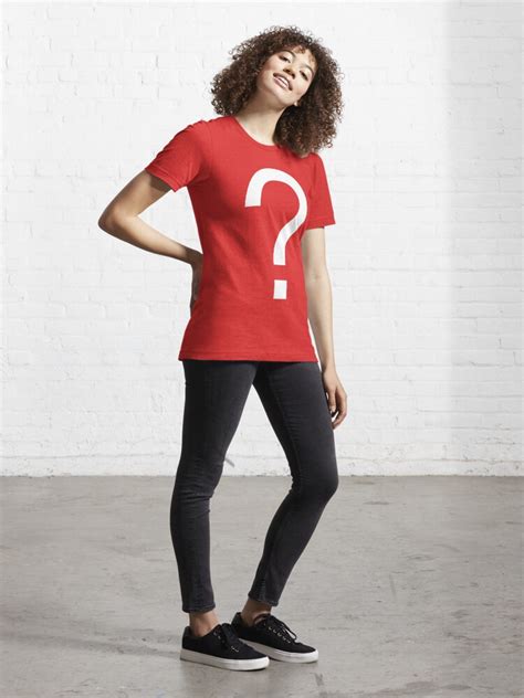 Question Mark T Shirt For Sale By Albertot Redbubble Question T