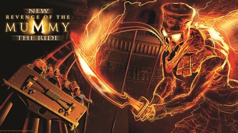 Black dogs howl in the night the lion is dead! Revenge of the Mummy - Promotional Pre-Opening Video (2004 ...