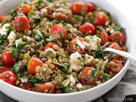Marinated Lentil Salad Recipe Budget Bytes