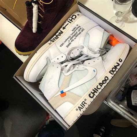 Off White X Air Jordan 1 In White Debuts At Paris Runway Show Zapatos