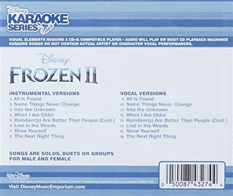 Disney Karaoke Series Frozen 2 Pricepulse
