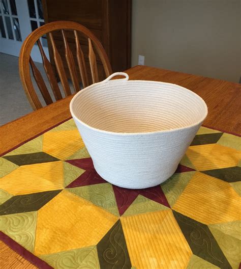 Making A Rope Bowl Katyquilts