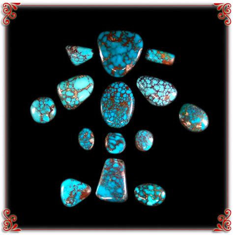Natural Turquoise Cabochons By Durango Silver Company
