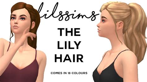 Lilssims Hair Lily Sims Cc