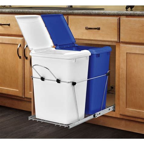 If you are looking for kitchen trash can for your home, you have come to the right place, we offer a complete shopping guide with the best kitchen cans. 55+ Under Cabinet Trash Can - Small Kitchen island Ideas ...