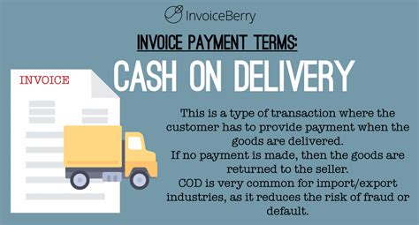 Cash On Delivery Cod Allows The Customer To Pay The Invoice After