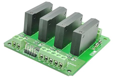 4 Channel Solid State Relay Controller Board Numato Lab