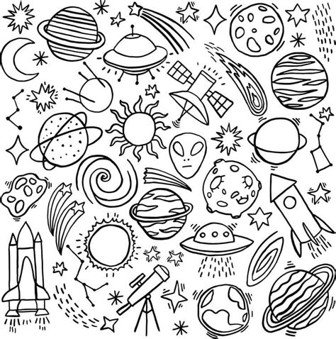 280 Space Drawing Ideas That Are Out Of This World Beautiful Dawn Designs