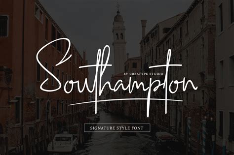 Download gothic flourish font · free for commercial use ·. SOUTHAMPTON SIGNATURE - FREE SCRIPT FONT on Behance