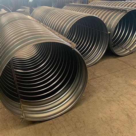 Galvanized Culvert Pipe Shandong Tisco Steel Group Co Ltd