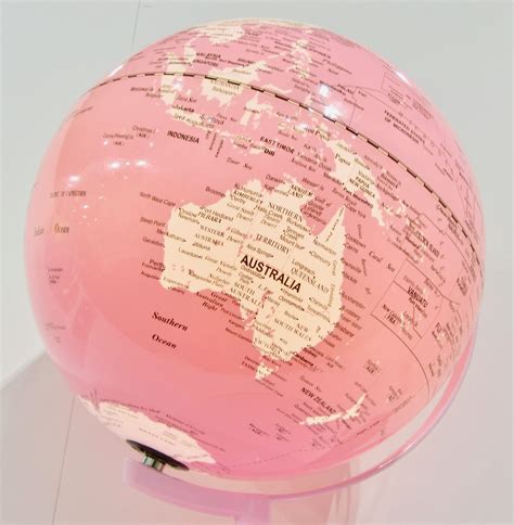 Pink Thing Of The Day Pink Illuminated Globe The Worley Gig