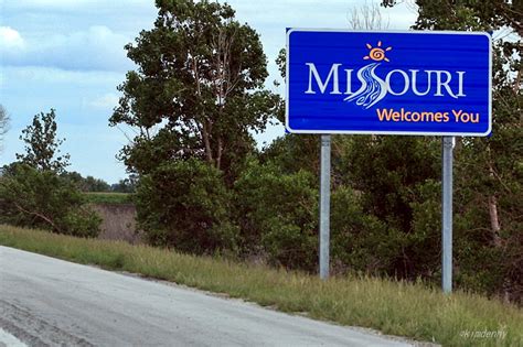 Welcome To Missouri Sign From The 6213 To 61013 Roa Flickr