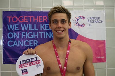 Sports Scholar Swims For Cancer